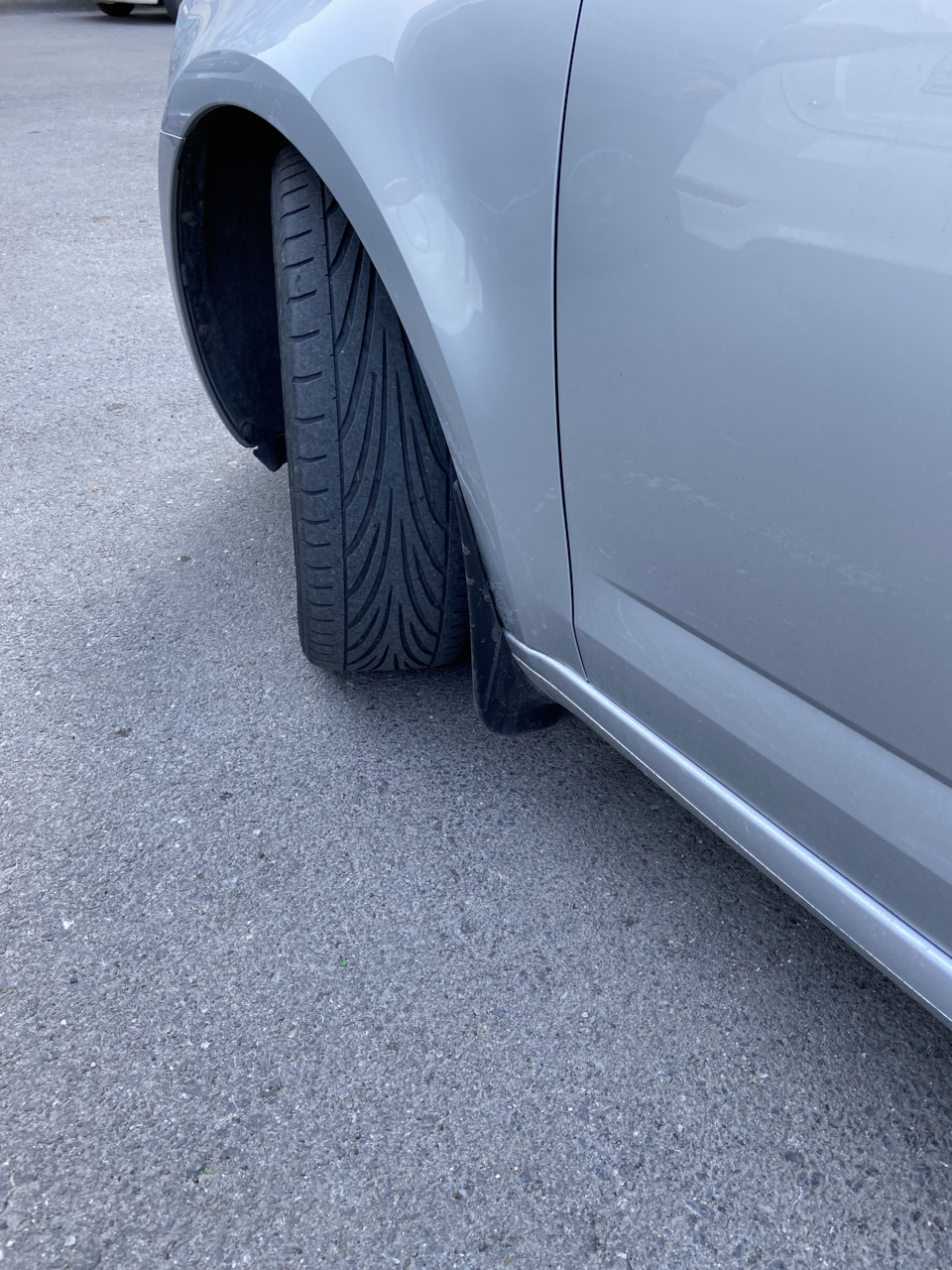 Брызговики — Skoda Octavia A7 Mk3, 1,8 л, 2015 года | своими руками ...