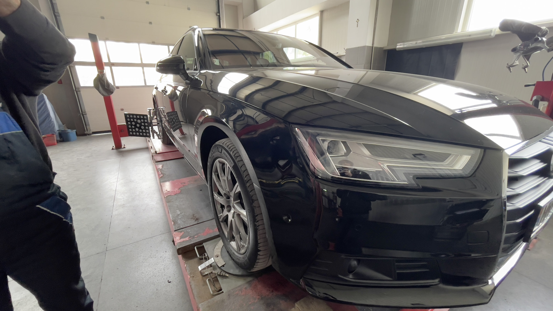 Схождение и развал колес — Audi A4 Avant (B9), 2 л, 2018 года | просто ...