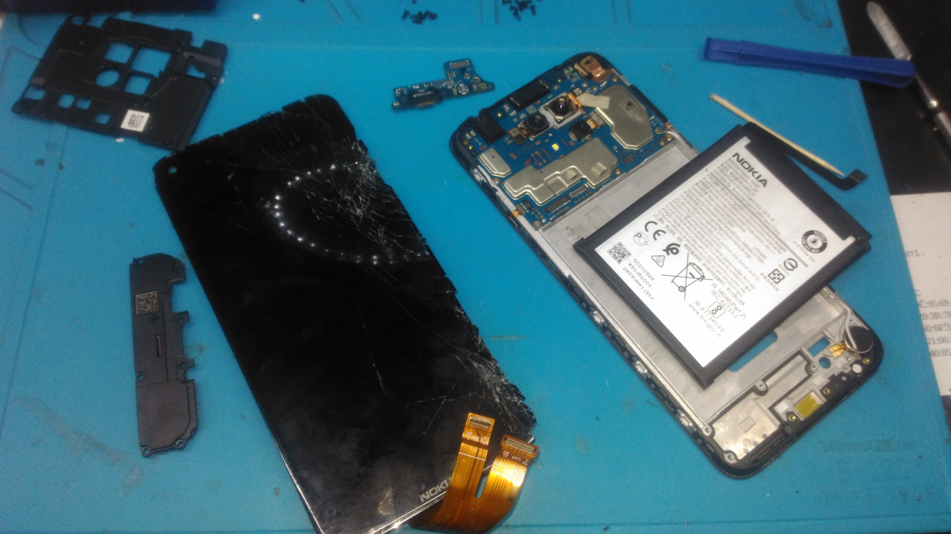 Замена дисплея Nokia 3.4 — DRIVE2