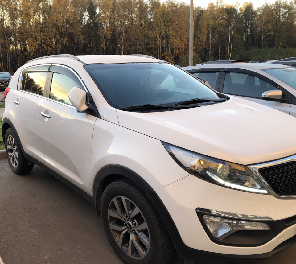 Попробовал воск на Мойке самообслуживания — KIA Sportage (3G), 2 л, 2014  года | мойка | DRIVE2