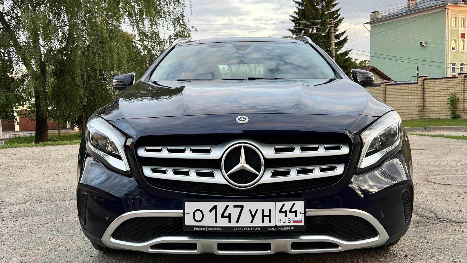 Mercedes-Benz GLA-Class (X156) 2.0 бензиновый 2018 | Блю на DRIVE2