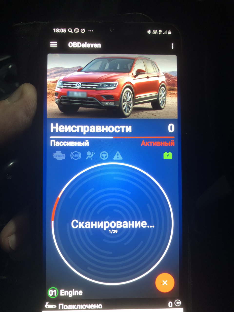 Замена свечи накала 3 цилиндра — Volkswagen Tiguan (2G), 2 л, 2018 года ...