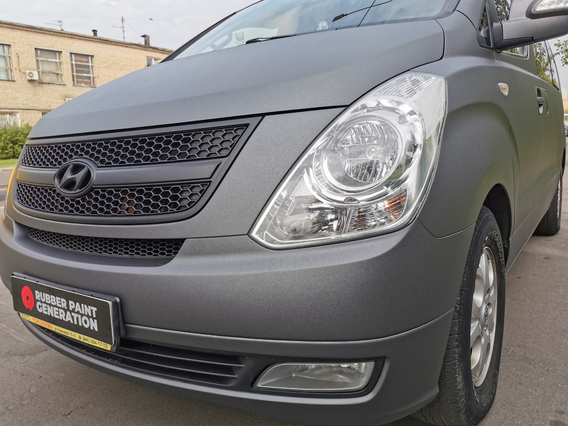 Покраска корейца Hyundai GRAND STAREX H1. Защитили в ТИТАН! — ТитанPRO ...