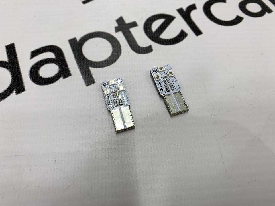 Светодиодные лампы Атом W5W (T10) RED — Adaptercar.ru на DRIVE2
