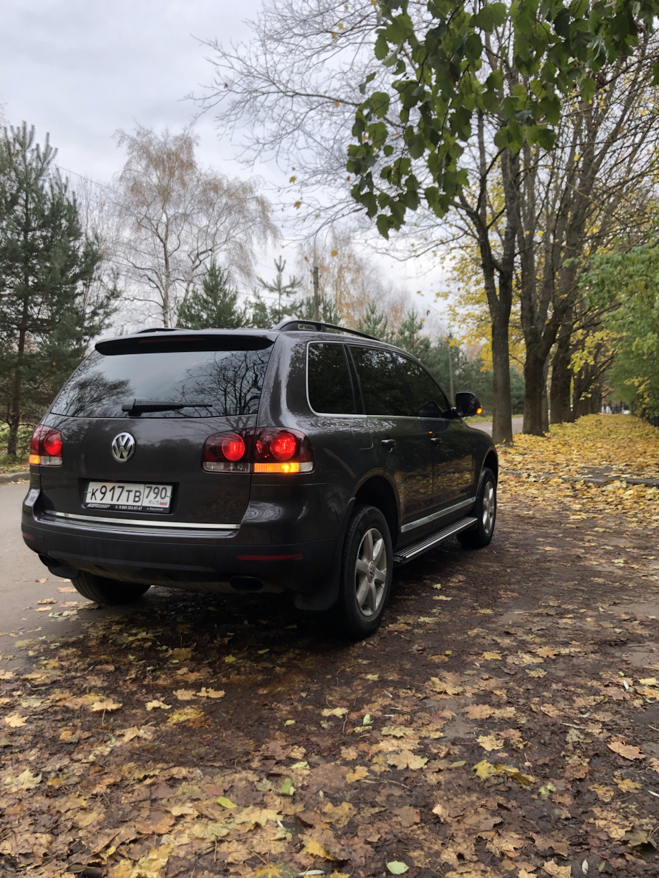 Тонировка стёкол — Volkswagen Touareg (1G), 2,5 л, 2010 года | стайлинг |  DRIVE2