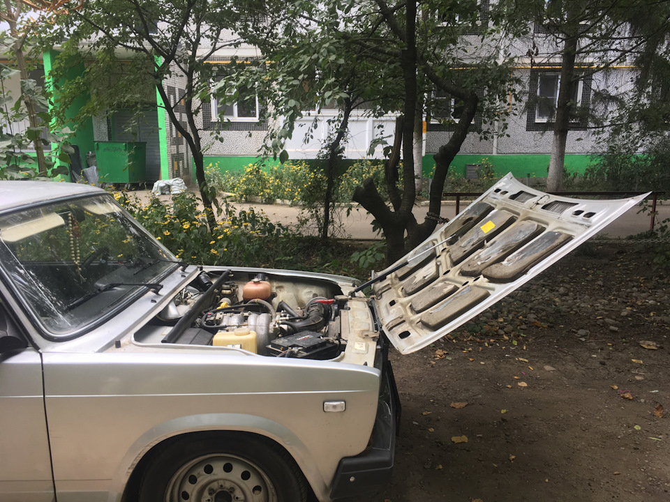 Газовый упор в ваз 2107 — Lada 210740, 1,6 л, 2011 года | своими руками ...