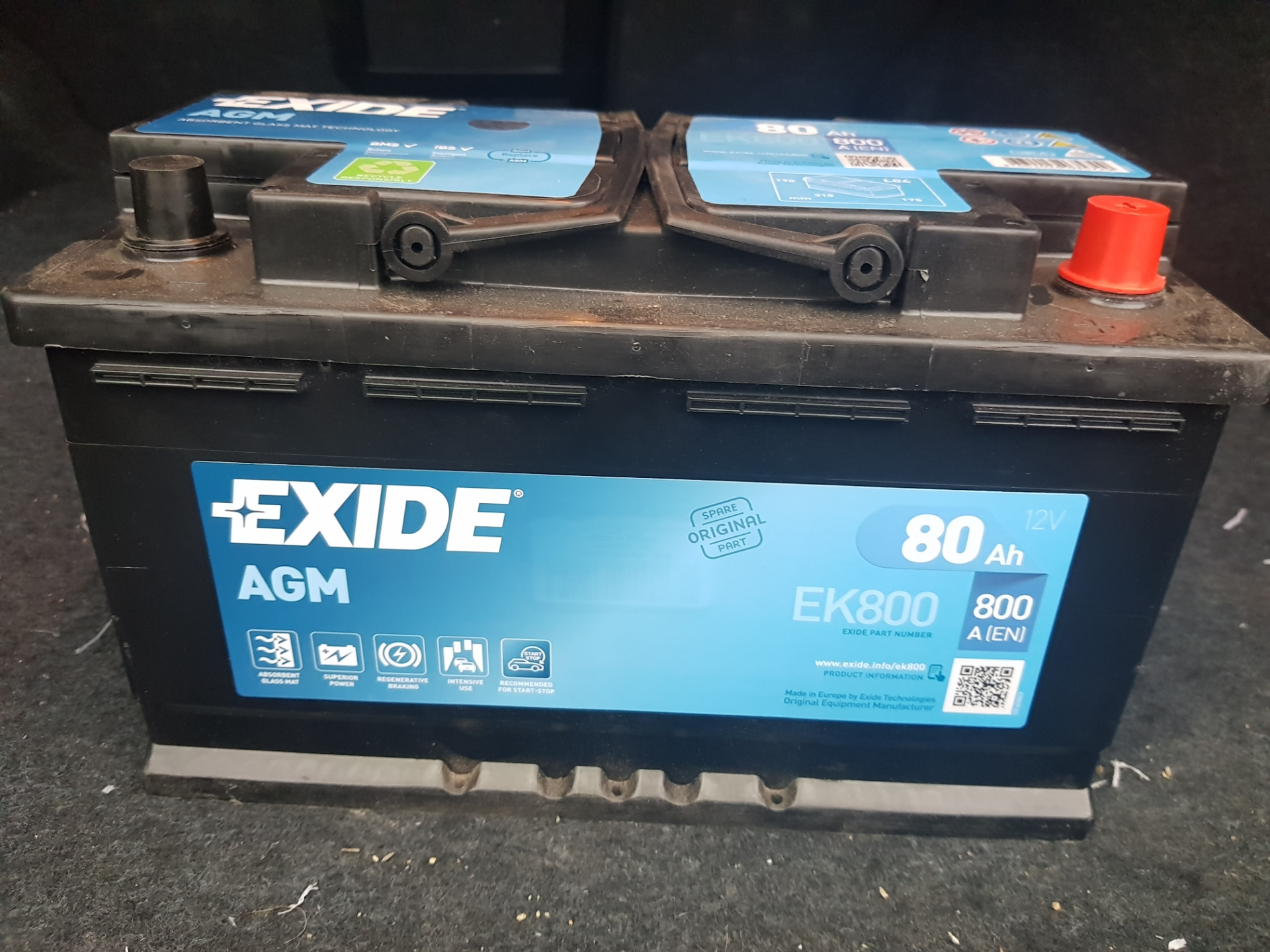 Exide ek800