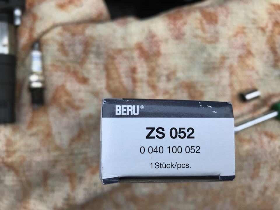 ZS052 Катушка зажигания Рено K4M, K4J BERU | Запчасти на DRIVE2