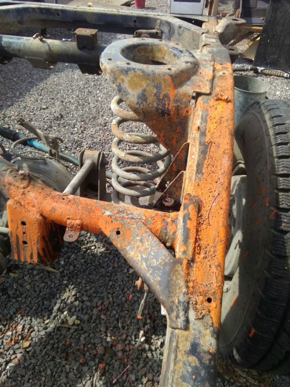 Сгнила рама — Nissan Safari (Y60), 4,2 л, 1993 года | своими руками ...