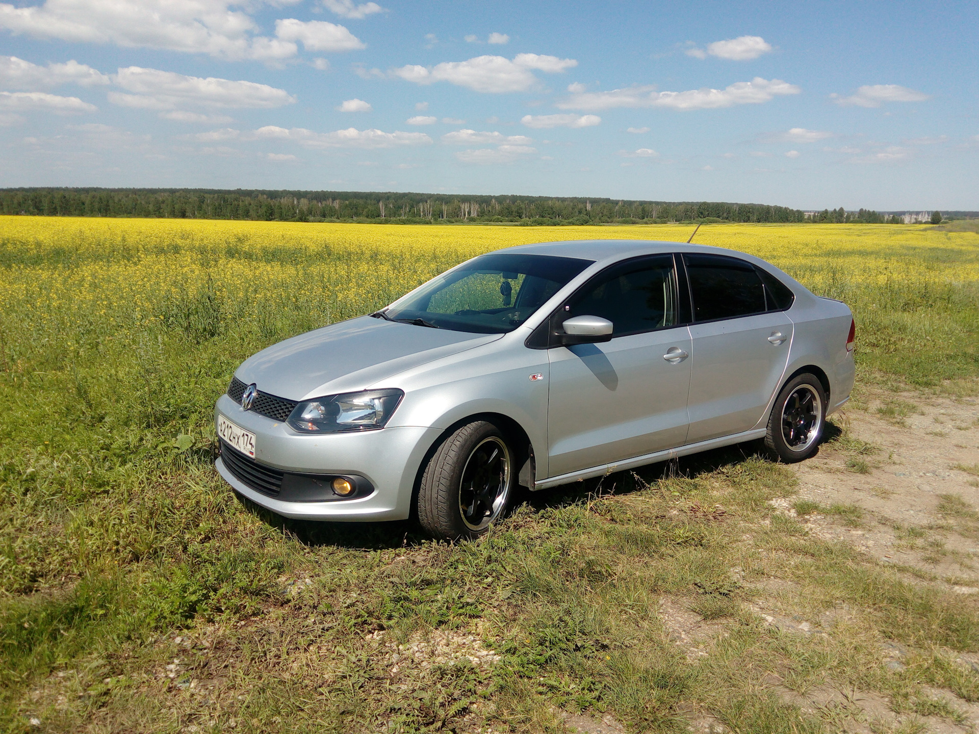 volkswagen polo тюнинг седан