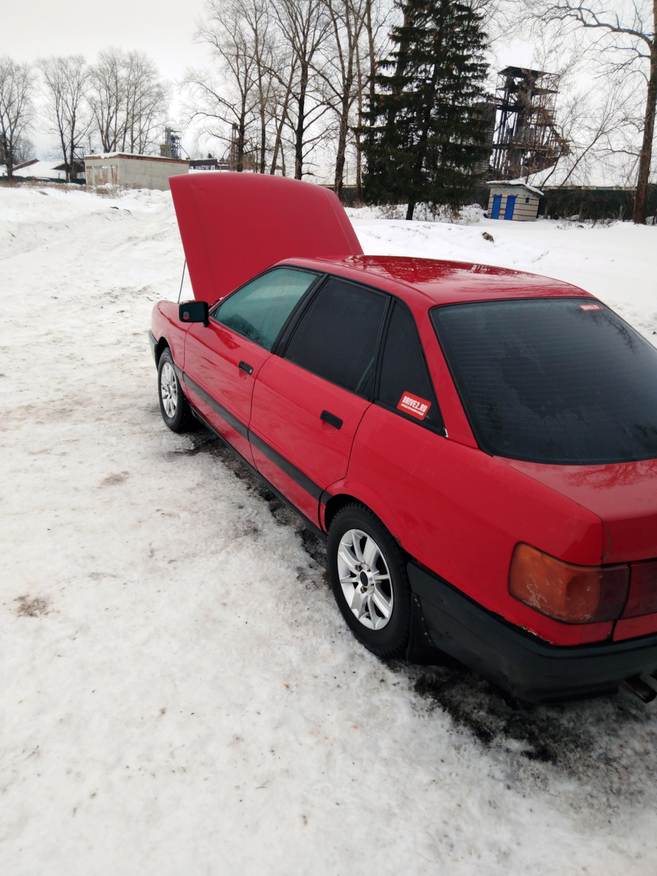 Помылись от дорожной соли — Audi 80 (B3), 1,8 л, 1988 года | мойка | DRIVE2