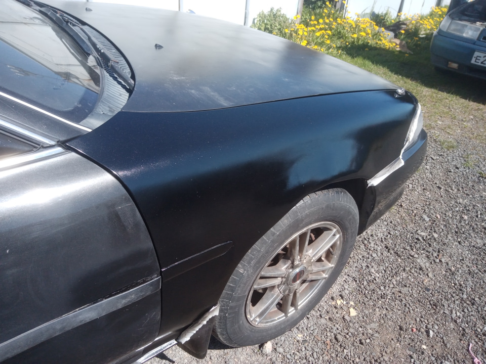Подкраска передних крыльев и прочих мелочей по кузову — Toyota Carina ...