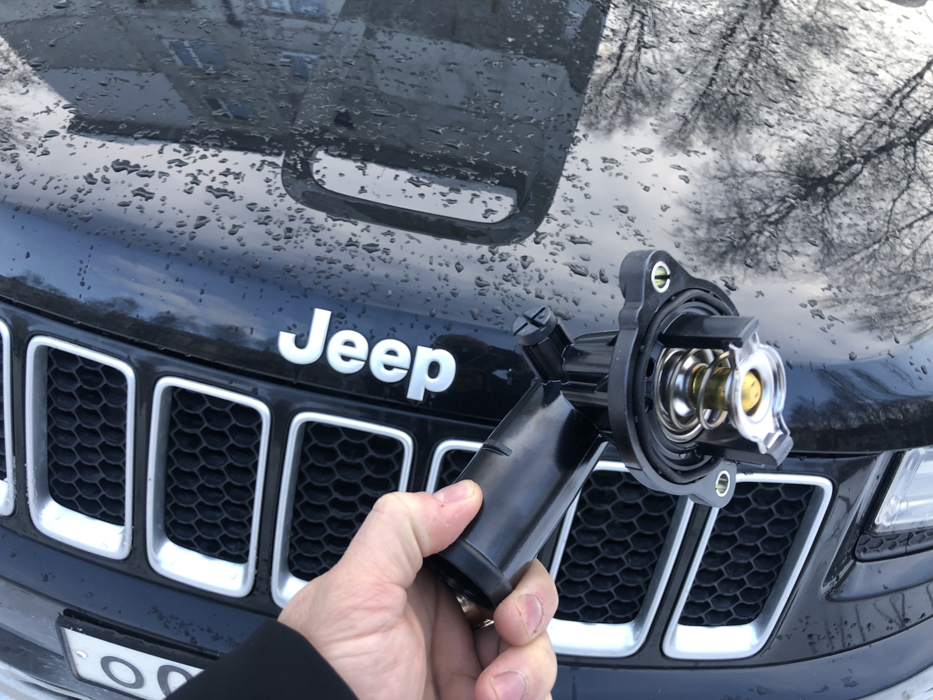 oil change due jeep wk2