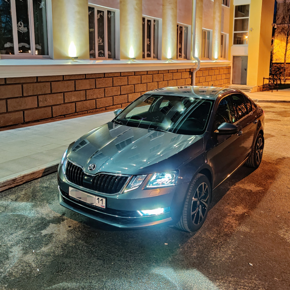 Светодиоды Lumos — Skoda Octavia A7 Mk3, 1,8 л, 2018 года | аксессуары |  DRIVE2