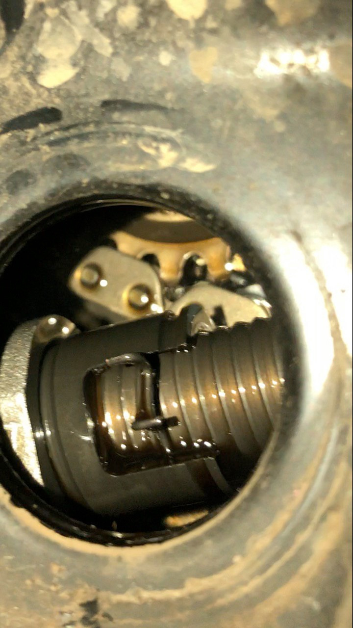 Растяжение цепи ГРМ — Volkswagen Passat B6, 1,8 л, 2008 года | визит на ...