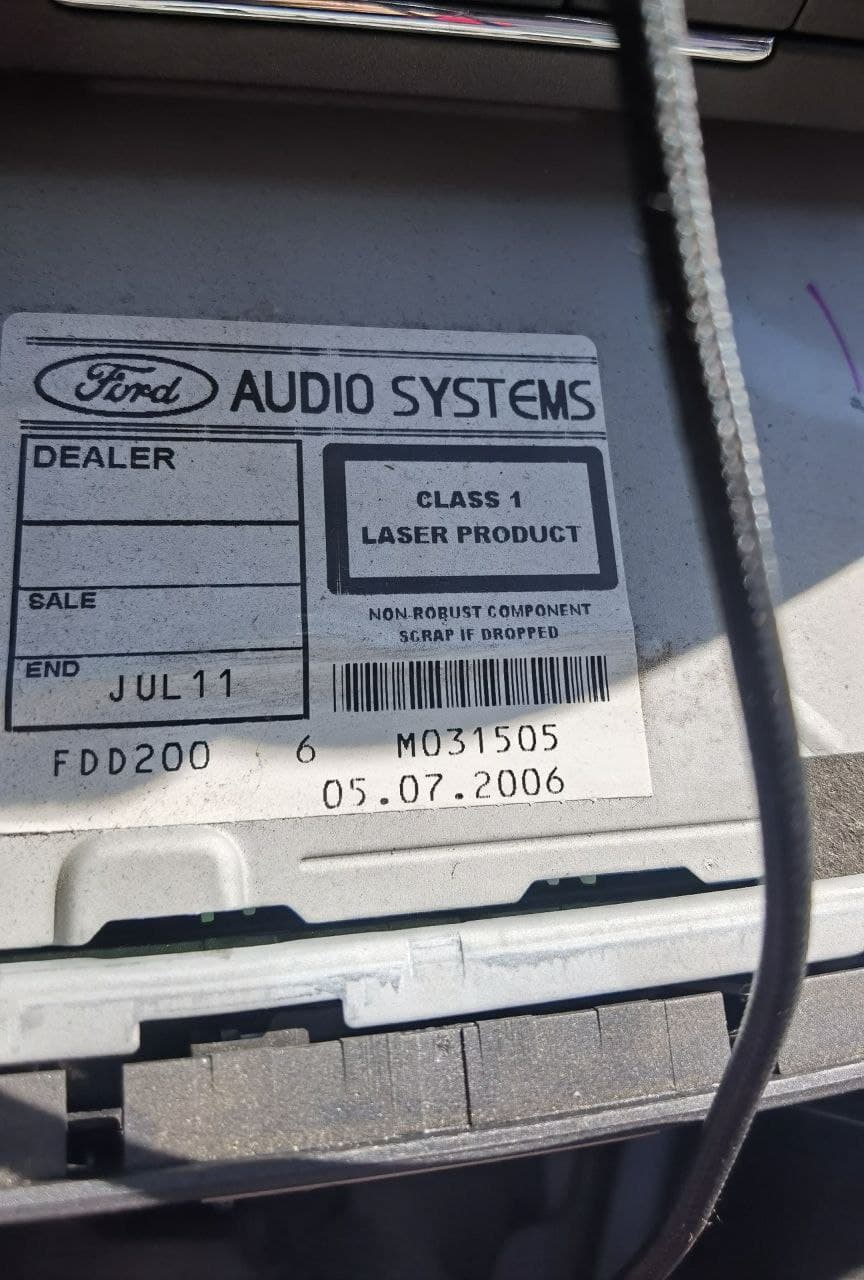 Достать магнитолу. — Ford Mondeo III, 1,8 л, 2006 года | электроника ...