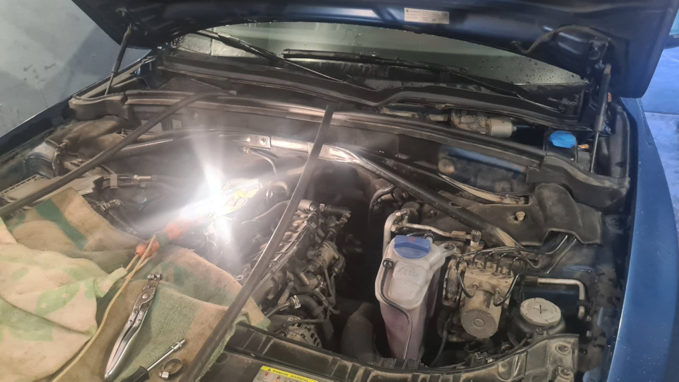 Промывка. Дубль 3 — Audi Q5 (1G)