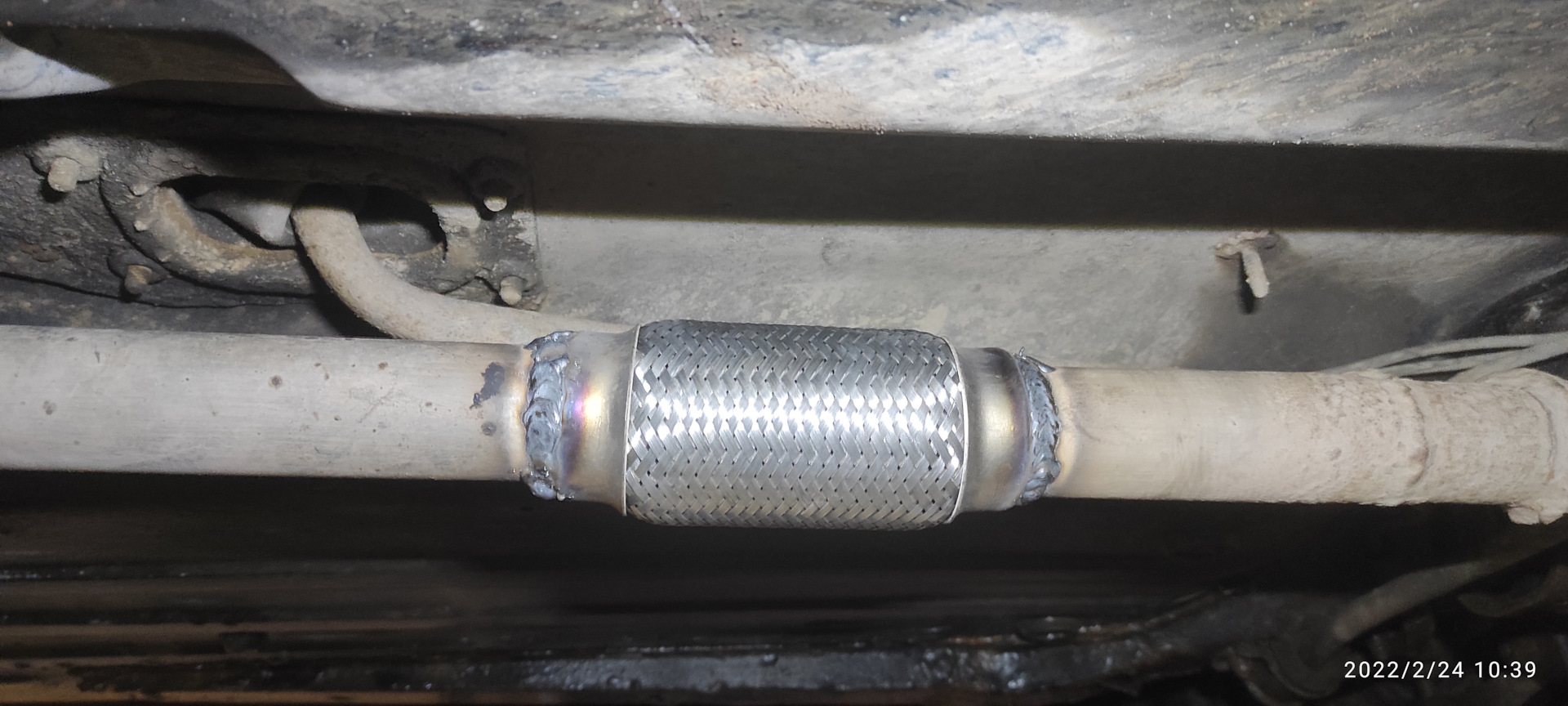 Гофра глушителя — Lada 21093, 1,5 л, 1997 года | тюнинг | DRIVE2