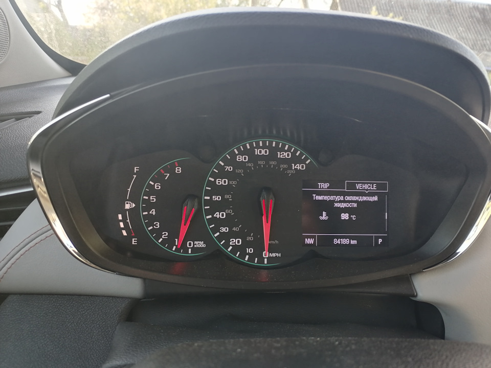 теперь можно мониторить температуру двигателя — Chevrolet Trax (1G)