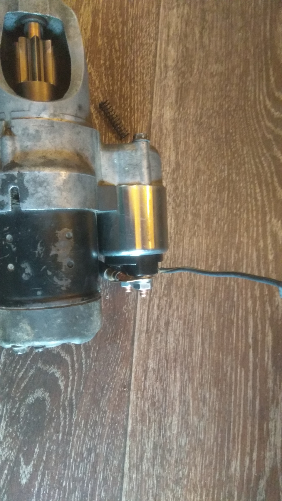 Замена тягового реле стартера — Nissan Maxima QX (A32), 3 л, 1995 года ...