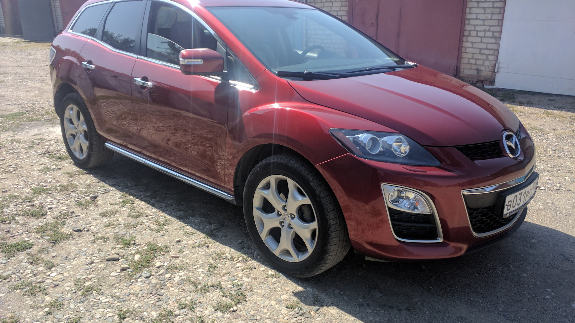 Mazda CX-7 2.3 бензиновый 2011 | Красная бестия на DRIVE2