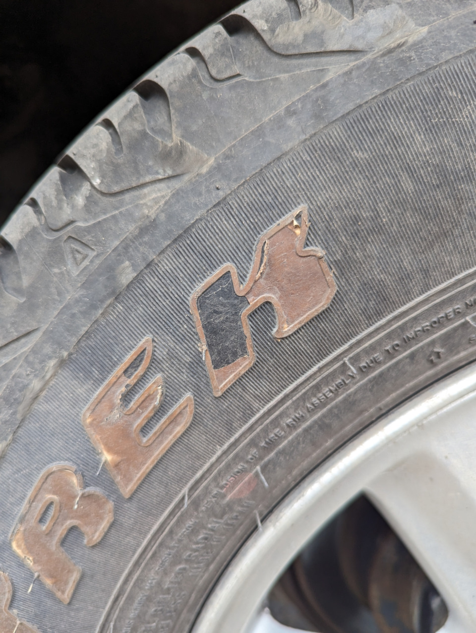 Отчёт о покраске букв на шинах. Резиновая краска Kudo. — Subaru Impreza ...
