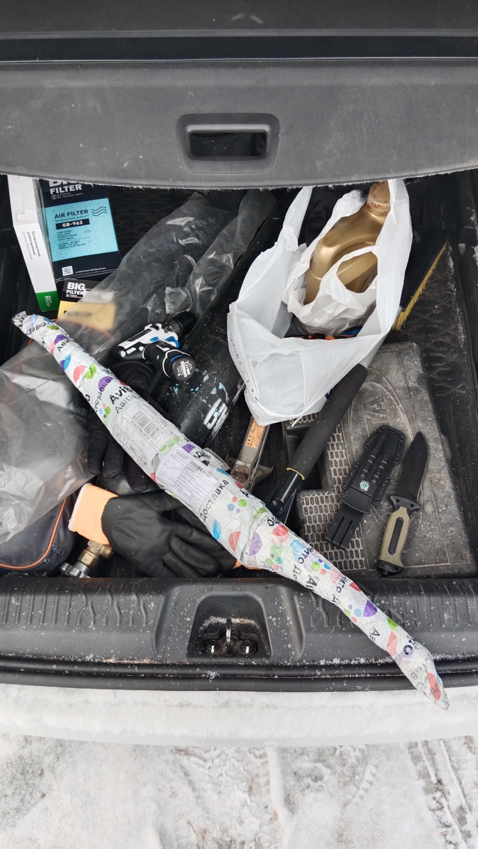 Фото в бортжурнале Lada Vesta SW (1G). Запчасти на фото: GB962