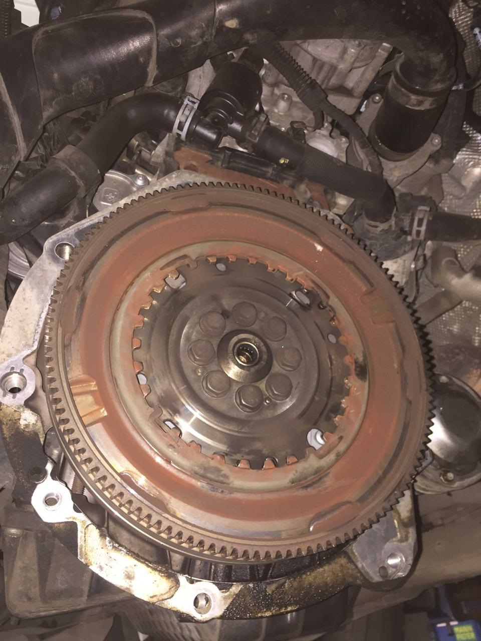 Замена сцепления, а так же маховика на 1,8 — Skoda Octavia A7 Mk3, 1,8 ...
