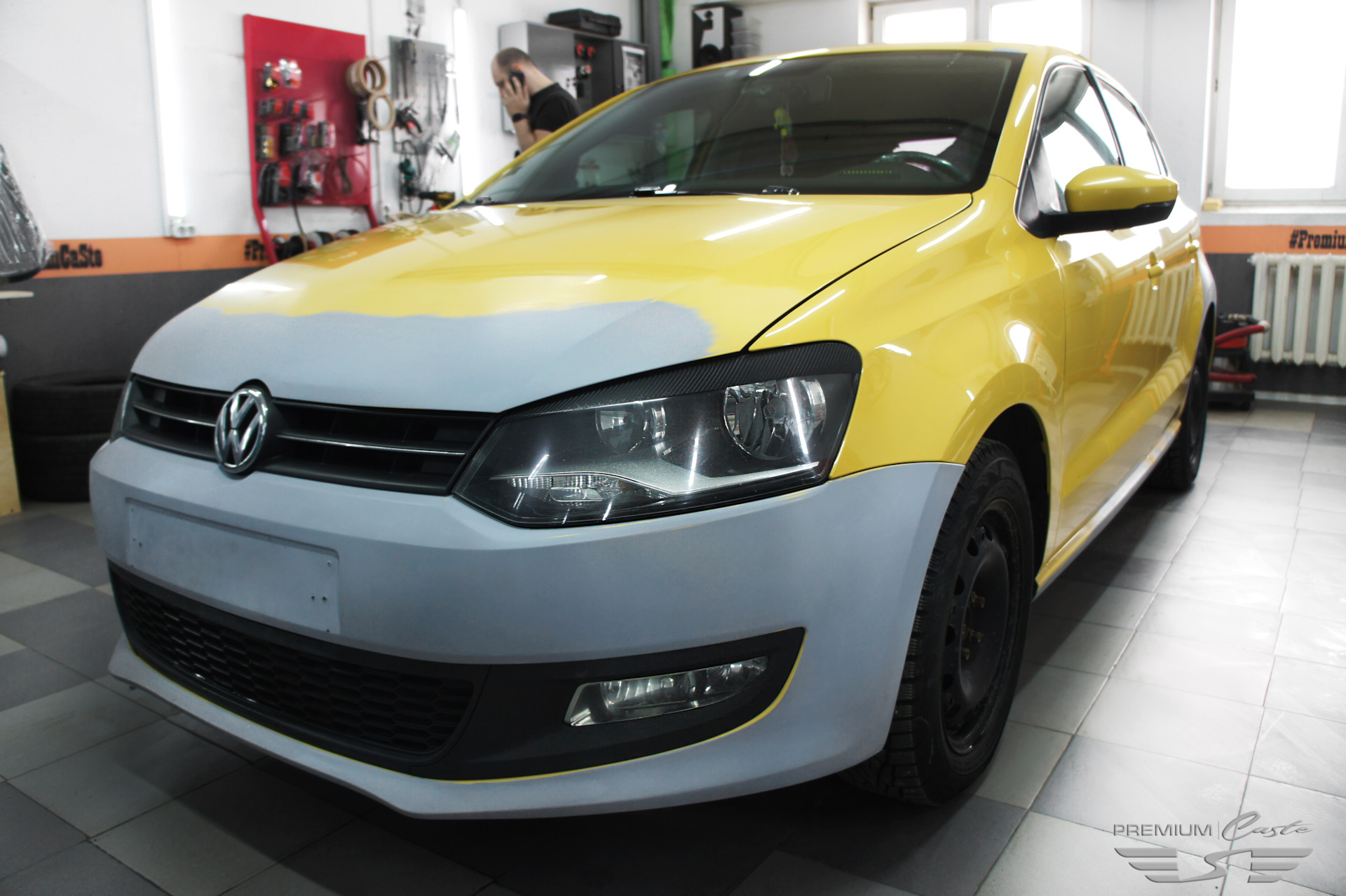 VW Polo седан Харлекин