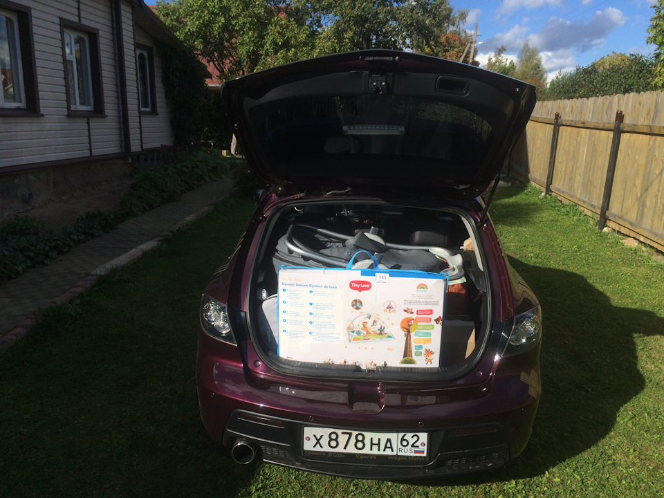 isAAAgDkjOA 960 бокс на крышу mazda 3 bk