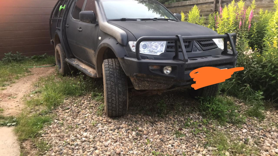 подскажите как поднять тяжелую морду моей ЭЛЬКЕ — Mitsubishi L200 (4G ...