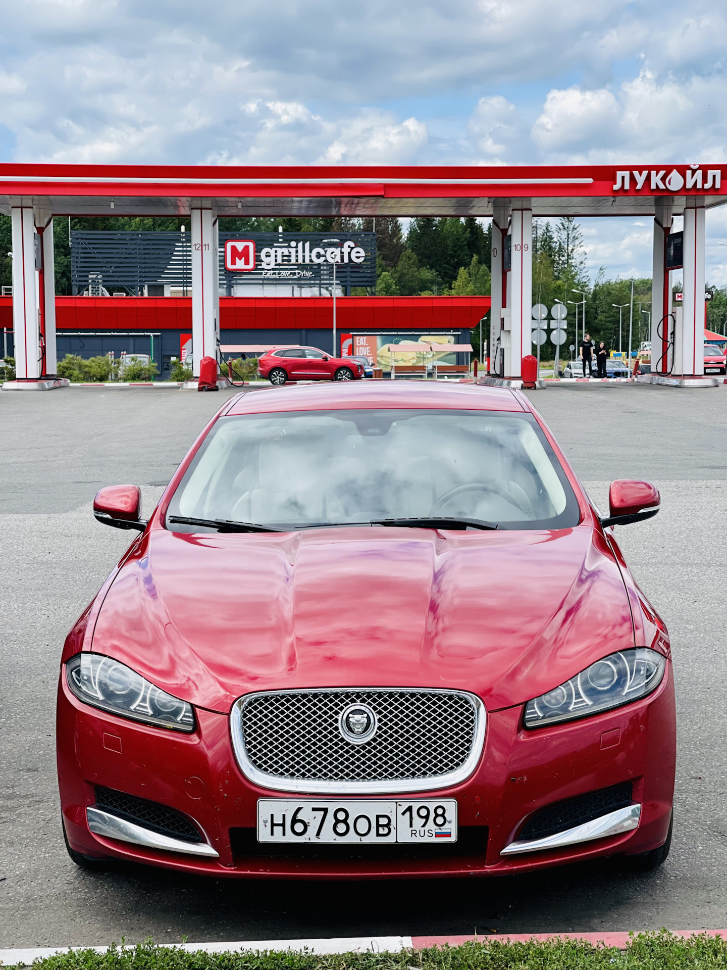 Поездка в Ростов Великий — Jaguar XF (1G), 3 л, 2012 года визит на
