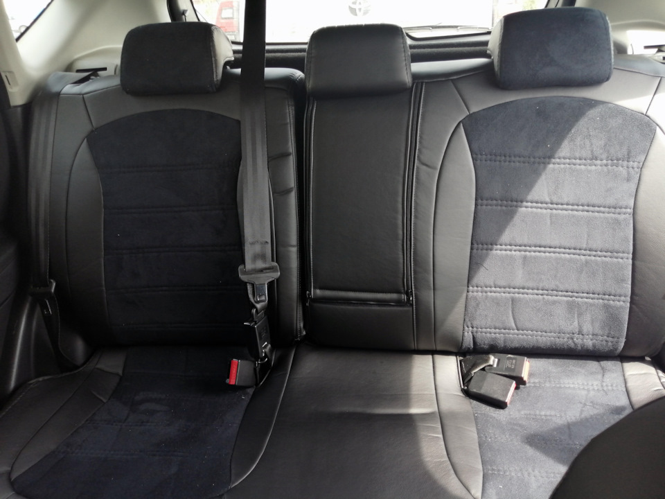 Установил чехлы Автофрант на Nissan Qashqai — Nissan Qashqai (1G), 1,6 ...