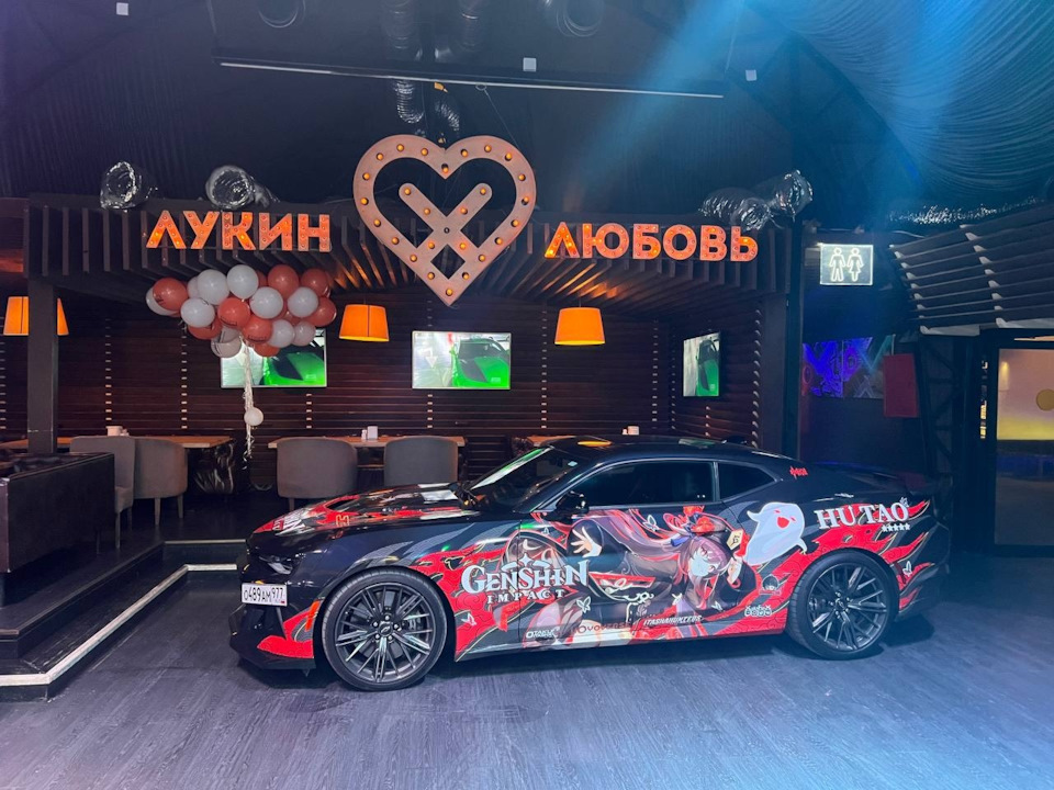 День рождения Muscle Gang Moscow — Chevrolet Camaro VI, 6,2 л, 2019 ...