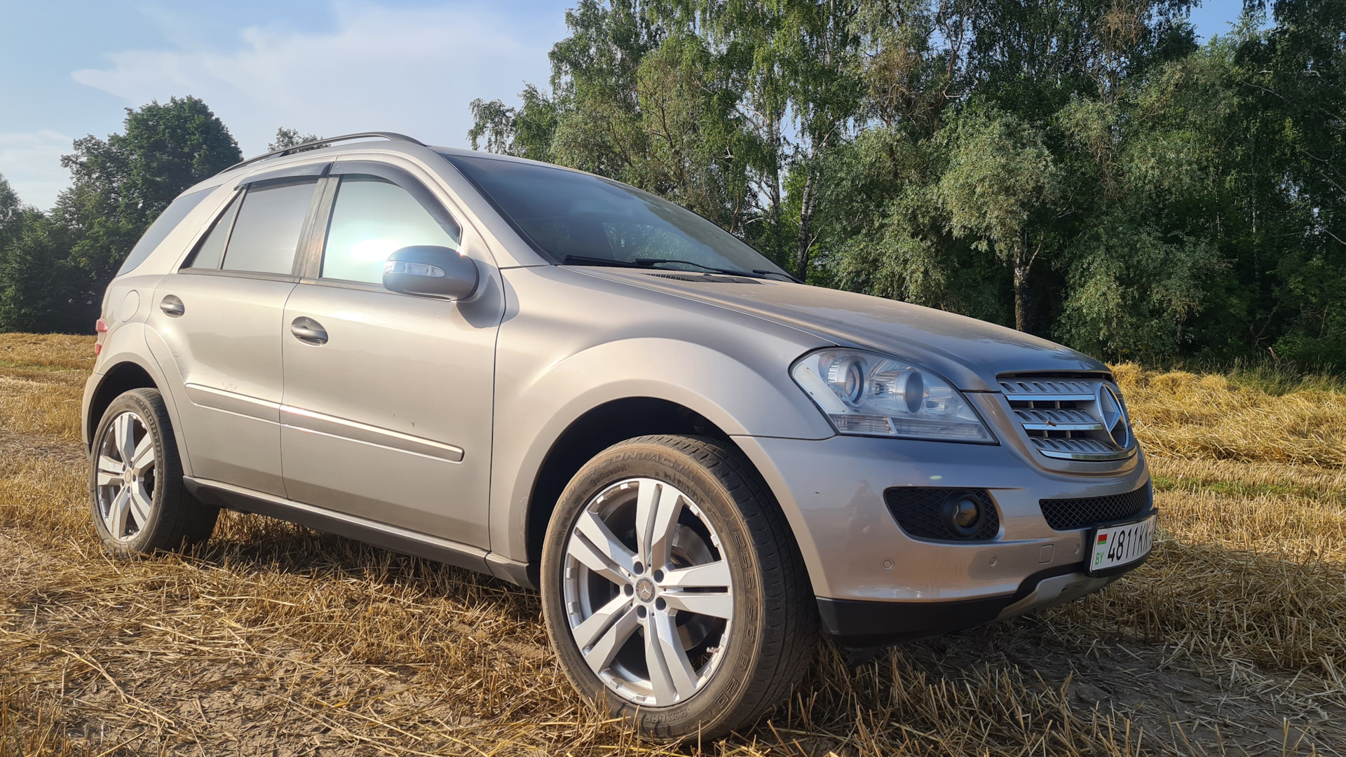 Mercedes-Benz M-Class (W164) 3.5 бензиновый 2006 | Машина жены😊🤦‍♂️🤷‍♂️  на DRIVE2