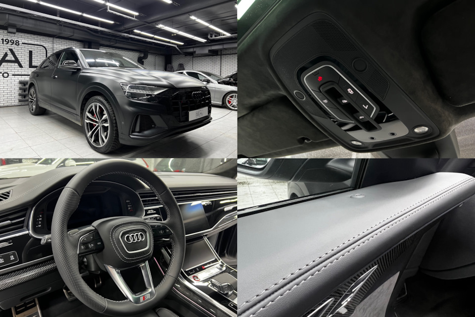 Перетяжка потолка, дверных панелей и руля для AUDI SQ8 — SealAuto на DRIVE2