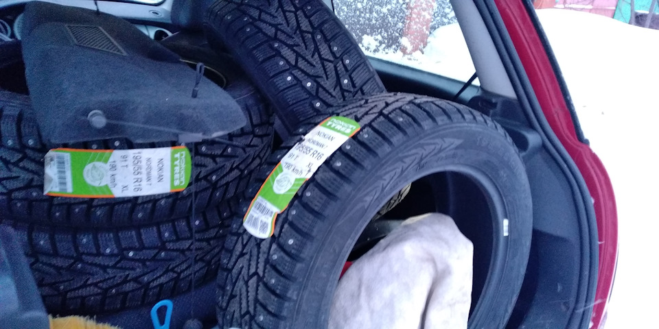 Nokian Nordman 7 — MINI Cooper S Mk I, 1,6 л, 2003 года | шины | DRIVE2