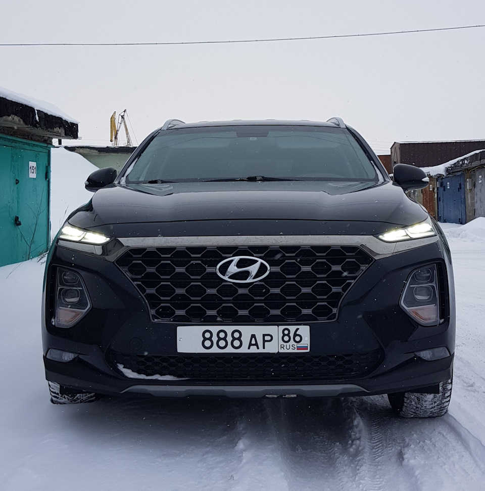 9 Замена гос.номера — Hyundai Santa Fe (4G), 2,4 л, 2019 года | просто так  | DRIVE2