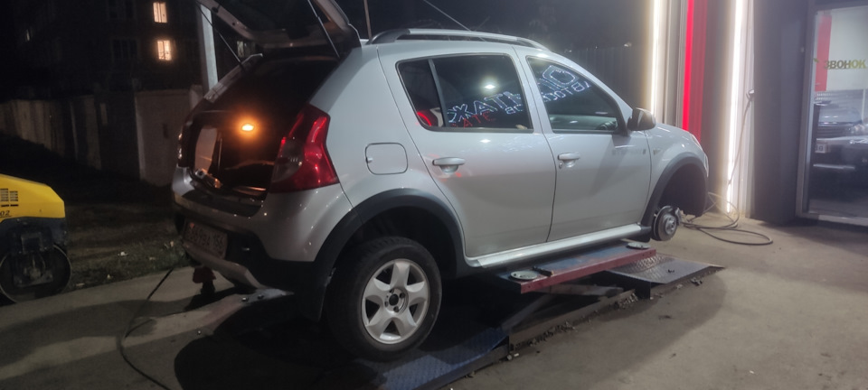 Неубиваемая зимняя резина по 2920р/шт — Renault Sandero Stepway (1G), 1 ...