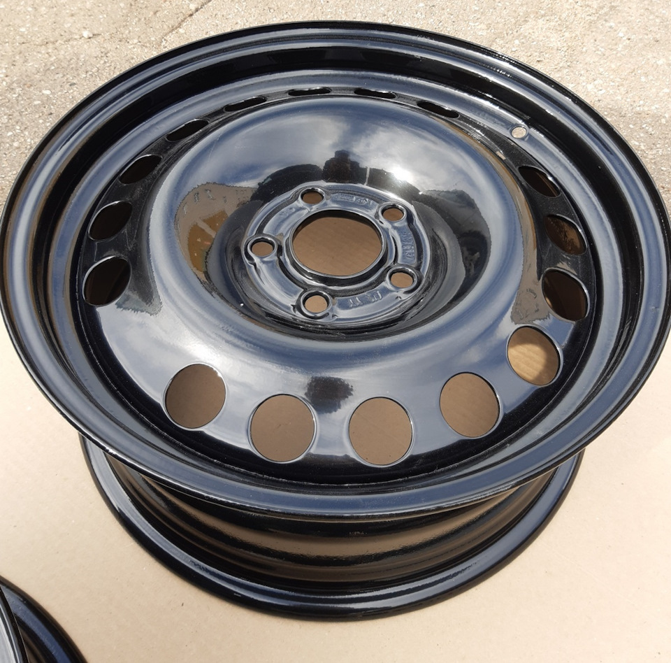 Покраска стальных дисков GM — Opel Astra H, 1,6 л, 2014 года | колёсные ...