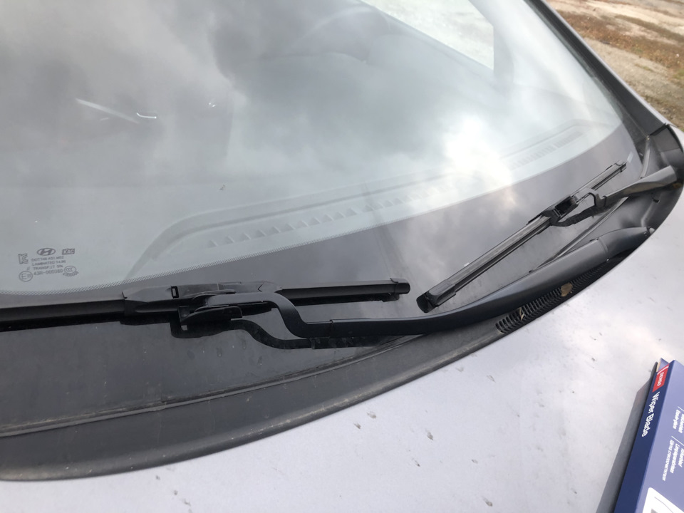 С чего начнем? С дворников — Hyundai i40, 2 л, 2016 года | расходники ...