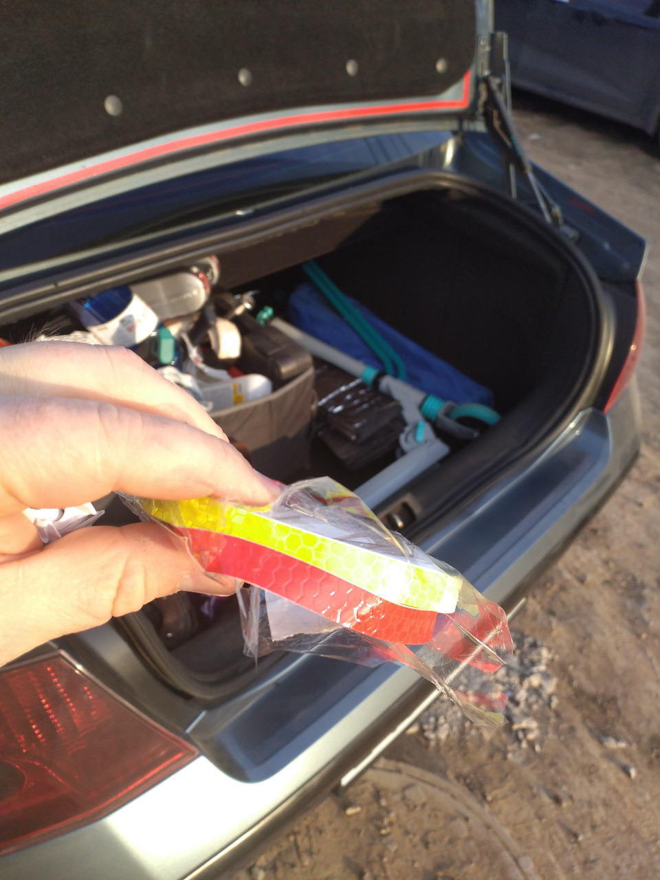 Photo from the logbook Peugeot 407