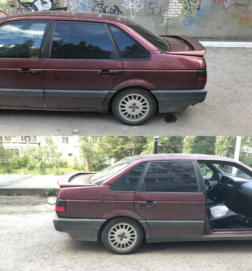 Passat B3 седан: всё о задних стойках — Volkswagen Passat B3, 1,8 л, 1991  года | запчасти | DRIVE2