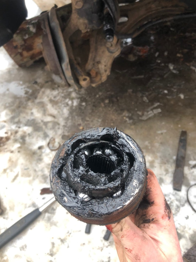 Снятие наружного шруса! Гольф 2 — Volkswagen Golf Mk2, 1,3 л, 1988 года ...