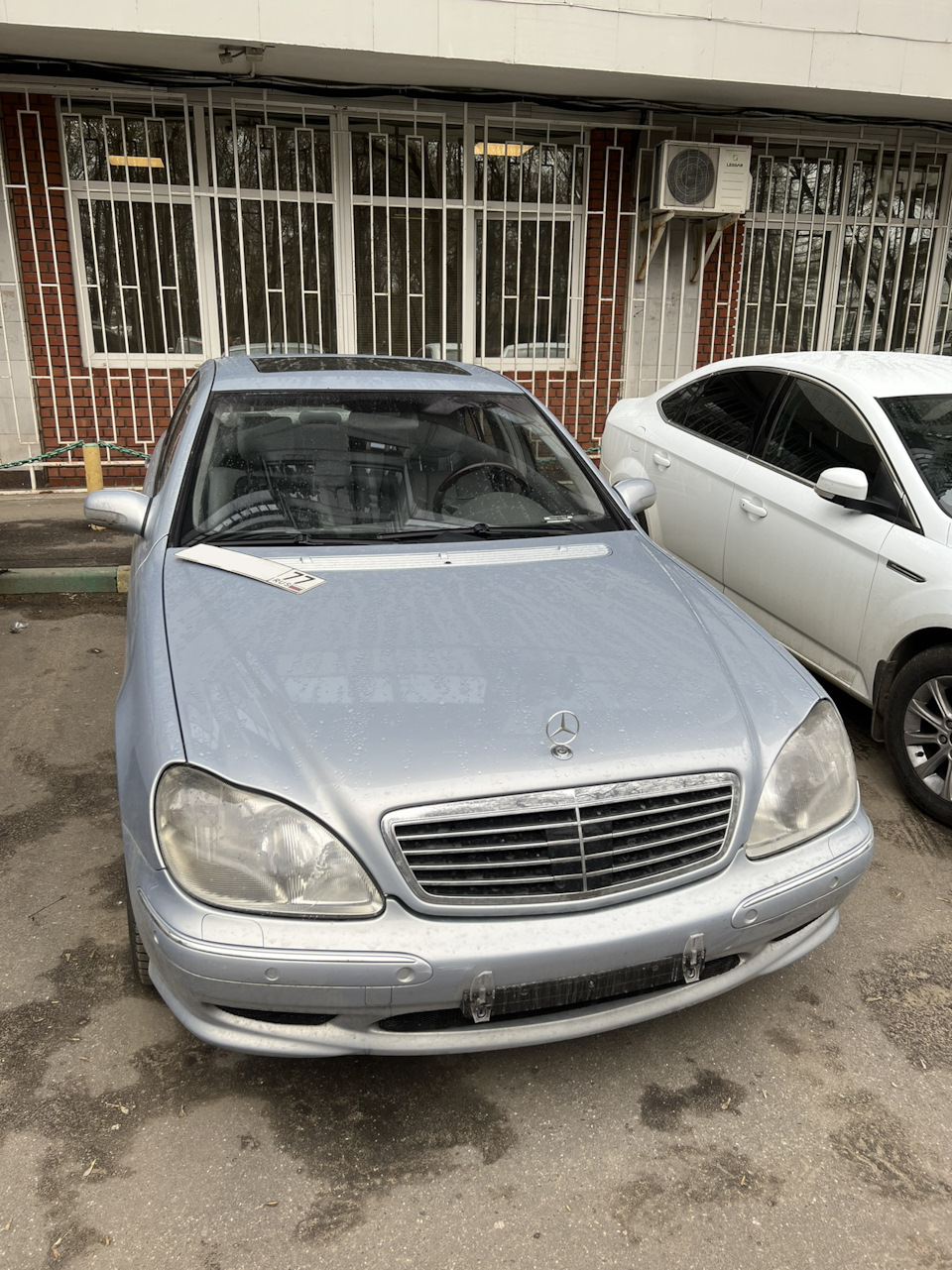 Стресс-тест рамок Plexiclick — Mercedes-Benz S 55 AMG (W220), 5,4 л, 2002  года | ДТП | DRIVE2