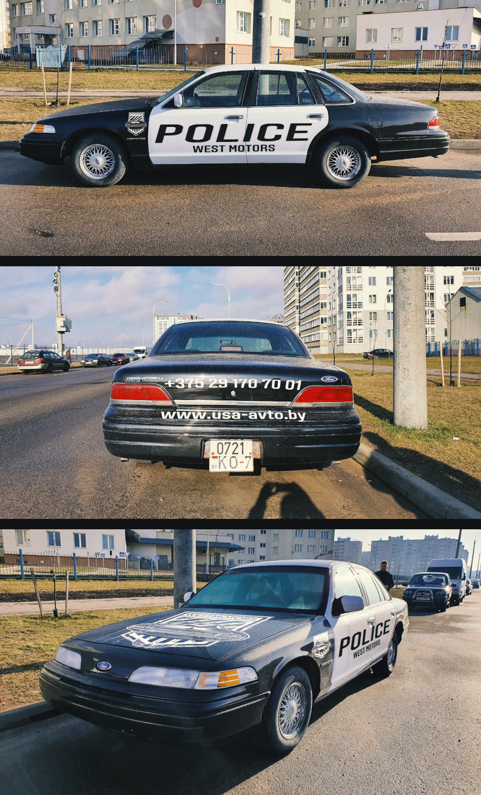 Виктория надевает мундир part.1 — Ford Crown Victoria, 4,6 л, 1992 года |  стайлинг | DRIVE2