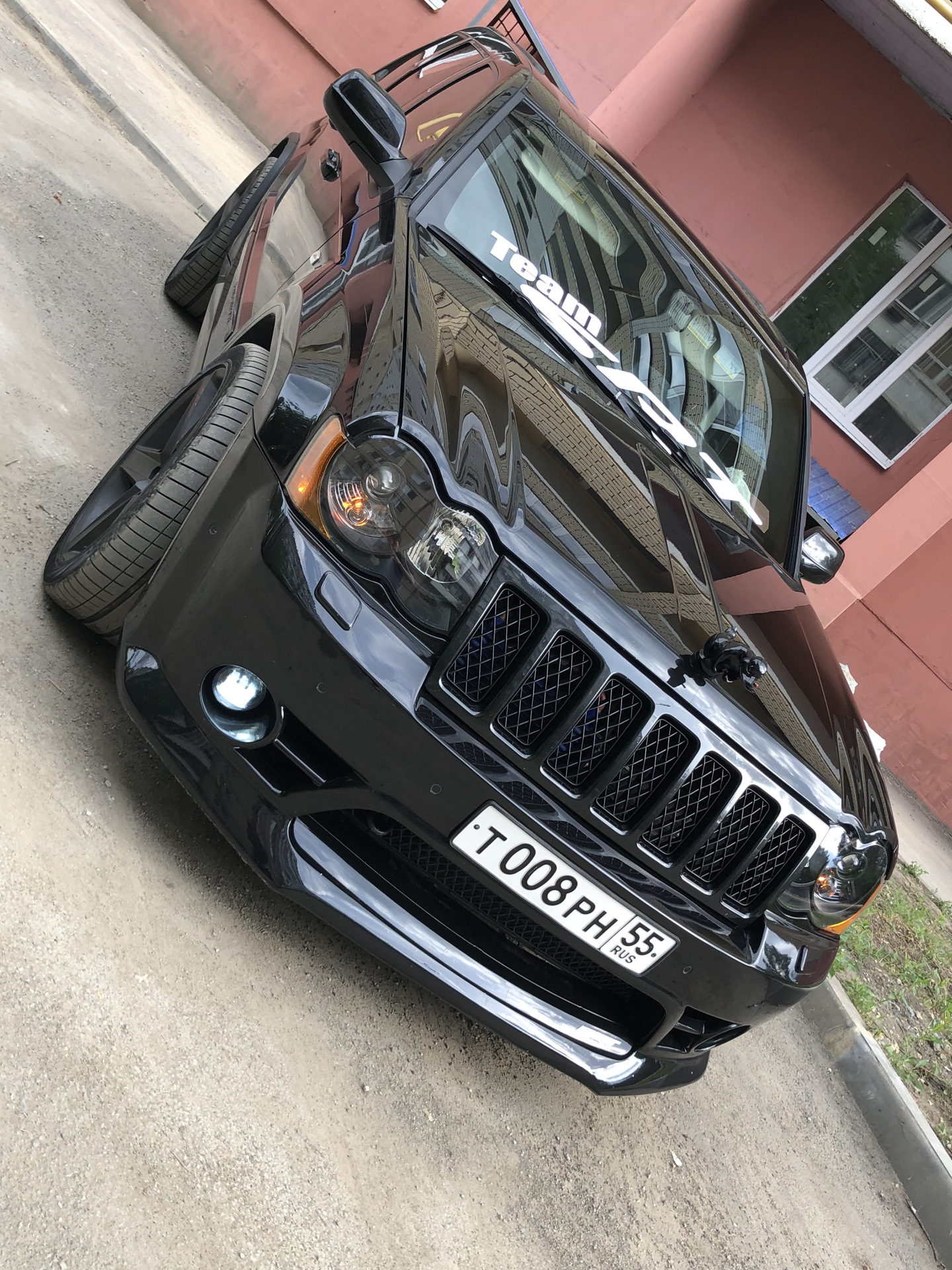 Утка на капот Jeep WJ