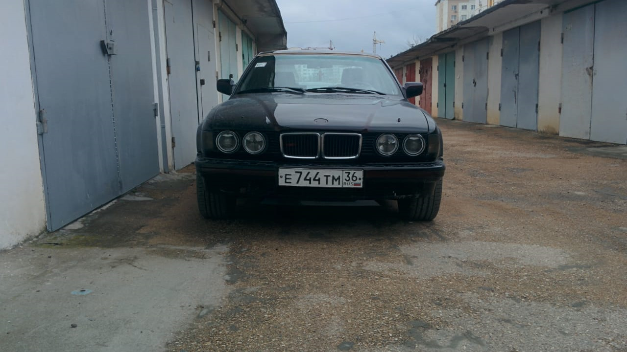 BMW 7 series (E32) 3.0 бензиновый 1988 | Чёрная Жемчужина на DRIVE2