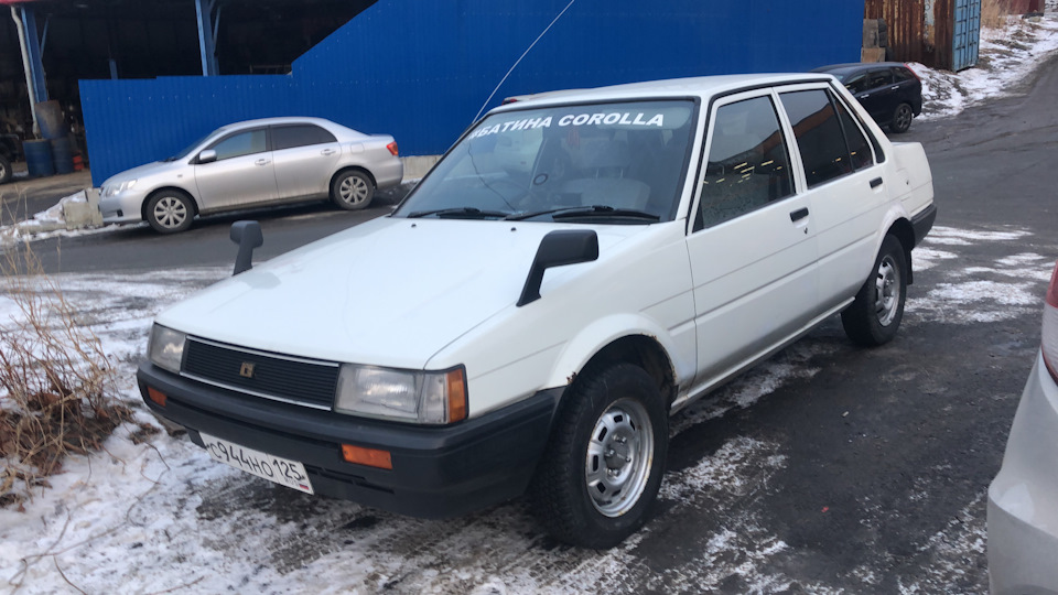 ТО братиной Королла — Toyota Corolla (80), 1,5 л, 1985 года | плановое ...