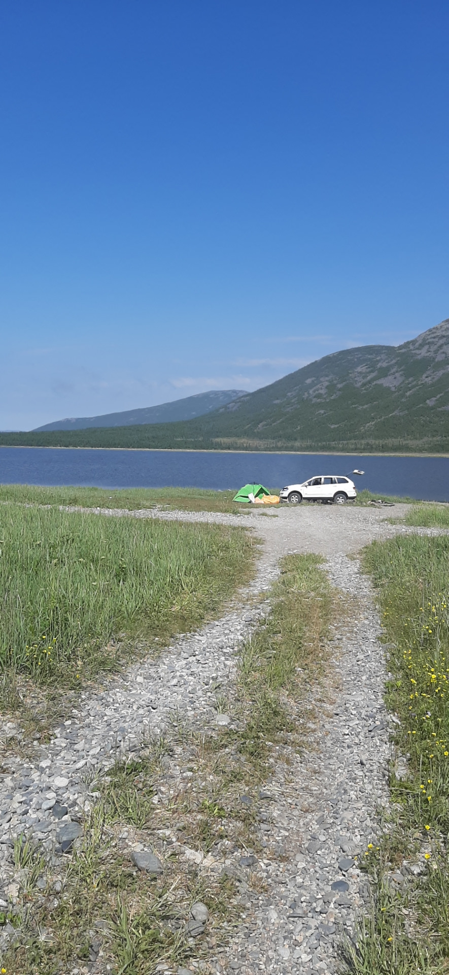 выезд на озеро соленое — SsangYong Kyron, 2,3 л, 2012 года | путешествие |  DRIVE2